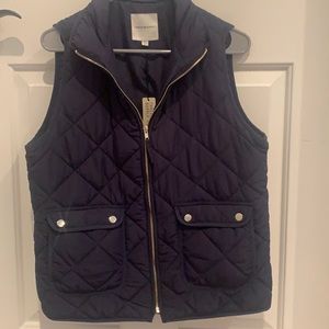 Navy vest